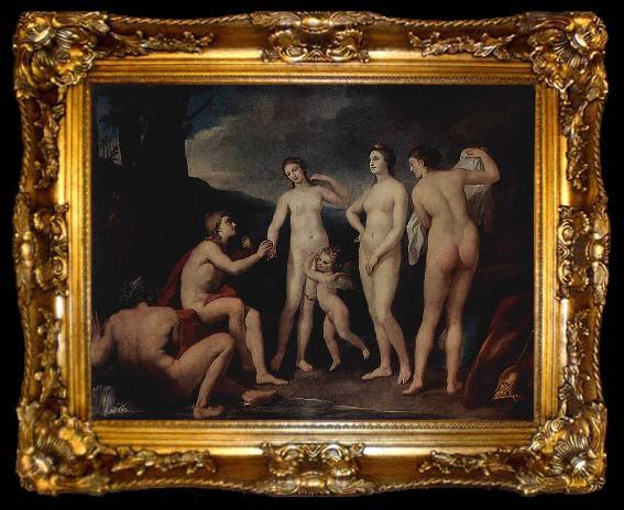 framed  Anton Raphael Mengs Das Urteil des Paris, ta009-2